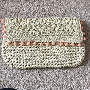 She la la straw Clutch